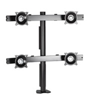 Chief KTC440B, Flat Panel Quad Monitor Desk Clamp Mount