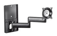 Chief KWDSK110B, Single Steel Stud Monitor Wall Mount (10-32" Displays)