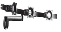 Chief KWS320S, Triple Horizontal Monitor Arm Wall Mount