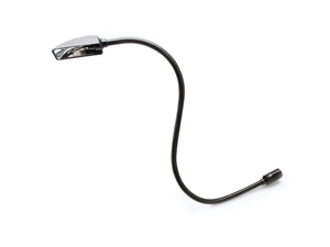 Hosa LTE-322A Gooseneck Lamp w/ XLR - 18-inch long - Work with AC or DC