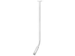 Audix M40W12 Cardioid Hanging mic w/12-inch gooseneck, white