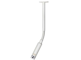 Audix M40W6HC Hypercardioid Hanging mic w/6-inch gooseneck, white