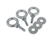 One Systems M8 Eye Bolt Kit/Marine - 4 x M8 316-grade stainless steel eyebolts