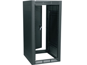 Middle Atlantic WRK-24SA-27 - 24 Space 27" Deep Stand alone Rack w/Rear Door, Black