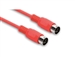 Hosa MID-310RD Midi Cable - 10 ft., RED