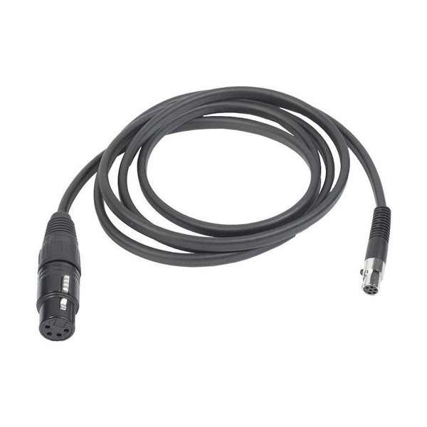 AKG Acoustics MK HS XLR 4D 5.25-7.55' Headset Cable for Intercom/Broadcasting and HSC/HSD Headsets, 4-Pin XLR Female