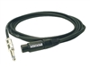 Whirlwind MK325-P2 - Cable - Microphone, MK3, XLRF to 1/4" TSM, 25', tip = pin 2, unbalanced