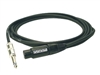 Whirlwind MK318-P2 - Cable - Microphone, MK3, XLRF to 1/4" TSM, 18', tip = pin 2, unbalanced