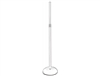 On-Stage MS7201QTRW Quarter-Turn Round Base Mic Stand, white