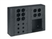 Chief Raxxess MWB-2 Wall Box, Holds 2 Modular Panels