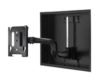 Chief MWRIW6000B, Flat Panel In-Wall Swing Arm Mount (30-50" Displays)