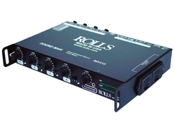 Rolls MX410 Field Mixer - 4-Channel Mic/Line Mixer