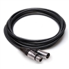 MXX-015 Camcorder Microphone Cable, Neutrik XLR3F to XLR3M, 15 ft, Hosa