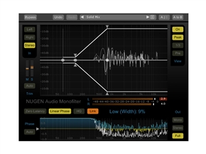 Nugen Audio Monofilter - Essential bass management (Download)