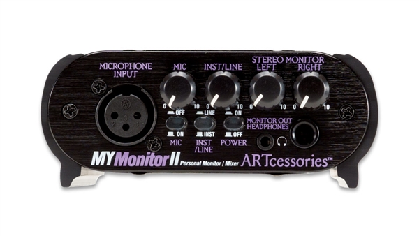 ART MyMonitorII Personal Monitoring Solution - Mic/Line Mixer