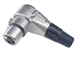 Neutrik NC3FRC XLRF Right Angle Connector - Nickel finish