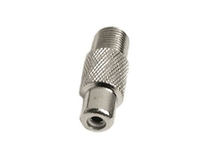 Hosa NRF-355 Video Adaptor F-Connector Female to RCA Female