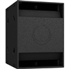 Turbosound NuQ118B-AN 3000W 18" Powered Band-Pass Subwoofer with KLARK TEKNIK DSP Technology and ULTRANET Networking (Black)