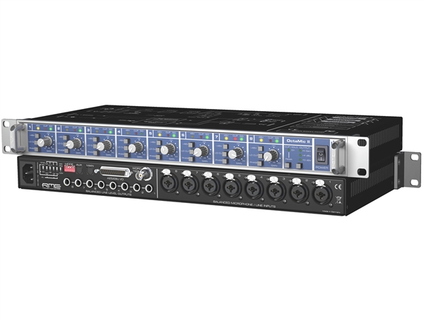RME OctaMic II 8-Channel Microphone Preamp with AD Conversion