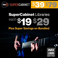 Overloud TH-U SuperCabinet IR Processor for Guitar Cabinet Tones (Download)
