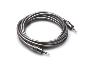 Hosa OMM-310 Premium Optical Cable - 3.5mm to 3.5mm - 10 ft.