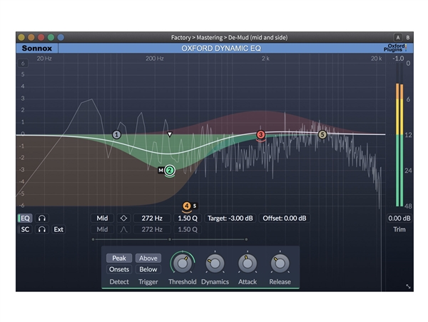 Sonnox Oxford Dynamic EQ Plug-in Native (Download Version)