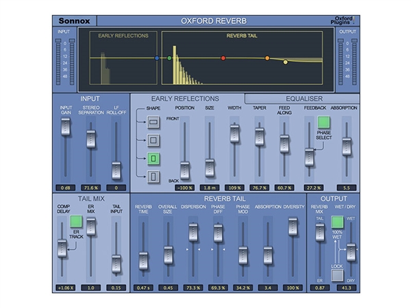 Sonnox Oxford Reverb Plug-in HD-HDX (Download)