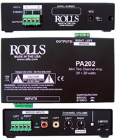 Rolls PA202 20 + 20 Watt Mini Amp