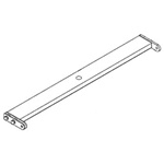 QSC PB2082-i-BK, Black - Pullback bar for WL2082-i