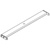 QSC PB2082-i-WH,  White - Pullback bar for WL2082-i