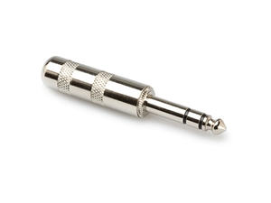 Hosa PLG-025S - Stereo 1/4-inch TRS Male Connector