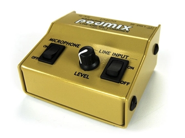 Whirlwind PODMIX - 2 channel Mixer, DI box