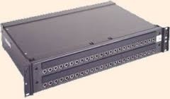 Whirlwind PPB3-14MKIIHN - Patch bay - TT, 2 x 48, half normalled,TRS to punchdown, 2 RU, 14" deep, ADC