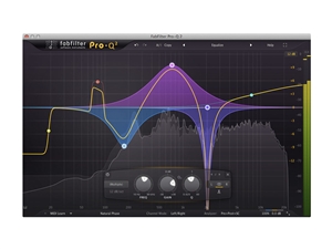 FabFilter Pro Q2, Powerful Linear-Phase Mid/Sides EQ Plug-in (Download)