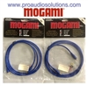 Mogami Pure Patch RR-06 PAIR, BLUE  Patch Cable, RCA to RCA, 6 Ft.
