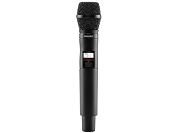 Shure QLXD2/SM87 H50 Band (534.000 - 597.925 MHz) Handheld Transmitter with SM87 Microphone