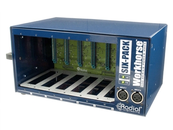 Radial Engineering SixPack - 500 Series 6-slot Power-Rack