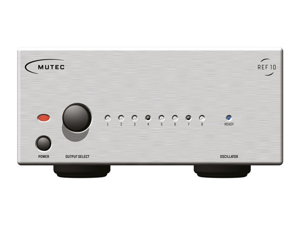 Mutec REF-10 Aluminum panel, Audiophile reference mater clock