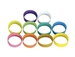 MIPRO RH-77a, Set of 10 multi-color identification rings for ACT-7Ha and ACT-30H handheld microphones