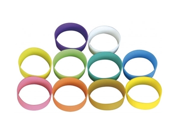 MIPRO RH-77a, Set of 10 multi-color identification rings for ACT-7Ha and ACT-30H handheld microphones