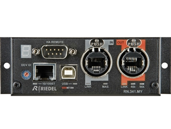 Riedel RockNet RN.341.MY Digital Network I/O Card