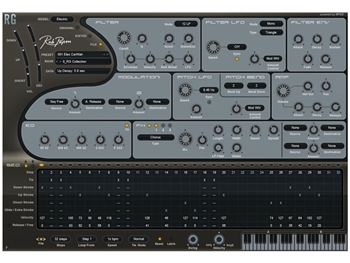 Rob Papen RG Rhythm Guitar Synth Hybrid (Download version)