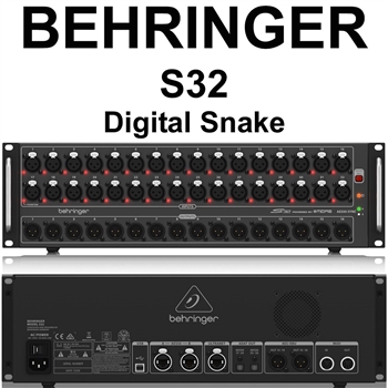Behringer S32 - I/O Box with 32 Remote-Controllable MIDAS Preamps