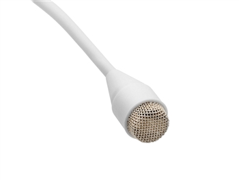 DPA SC4060-W34 High Sens. Mini Omni, White, Hardwired 3.5 mm Locking Ring for Sennheiser. d:screet Miniatures Microphone