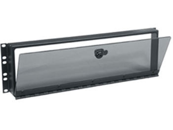 Middle Atlantic SECL-3 - 3 Space (5 1/4") Hinged Smoked Plexi Security Cover