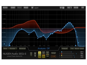 Nugen Audio SEQ-S - Linear Phase EQ (Download)