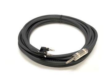 Whirlwind SK310G12 - Cable - Speaker, 1/4" male to dual banana, 10', 12 AWG