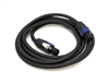 Whirlwind SK510G12 - Cable - Speaker, NL4 Speakon to NL4 Speakon, 10', 12 AWG, wired 1+ / 1-