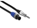 Hosa SKT-210Q Speaker Cable - 12 AWG x 2 - Speakon NL2 to Jumbo 1/4-inch Phone - 10 ft.