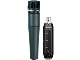 Shure SM57-X2U Cardioid dynamic mic with X2U usb adapter